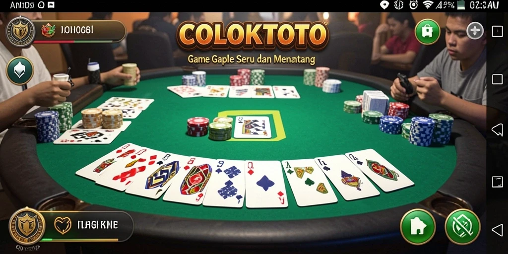 Tampilan seru gameplay COLOKTOTO yang menantang dan interaktif.