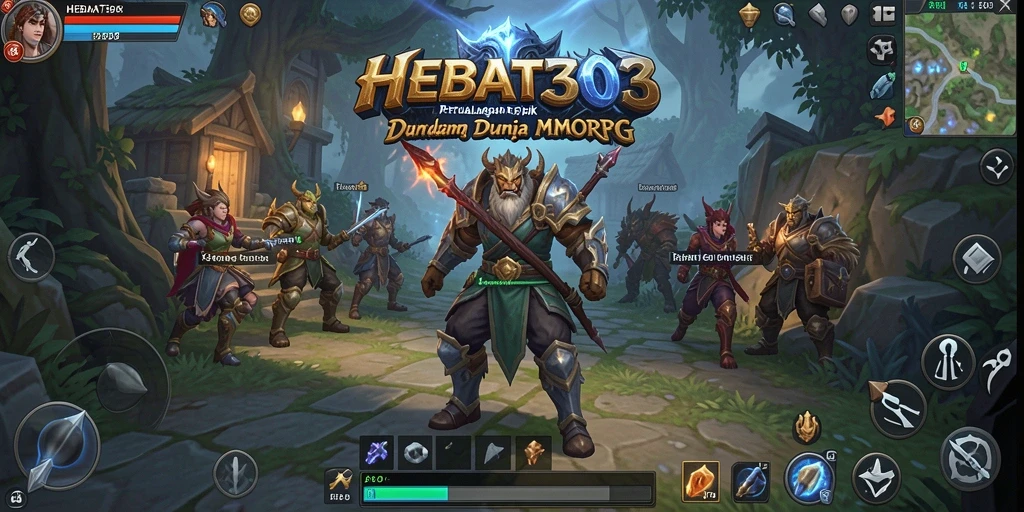 Tangkapan layar gameplay HEBAT303 menampilkan aksi epik dalam pertempuran.