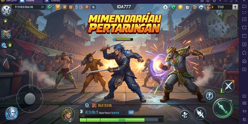 Screenshot gameplay <strong>IDA777</strong> menampilkan pertempuran strategis yang mendebarkan.