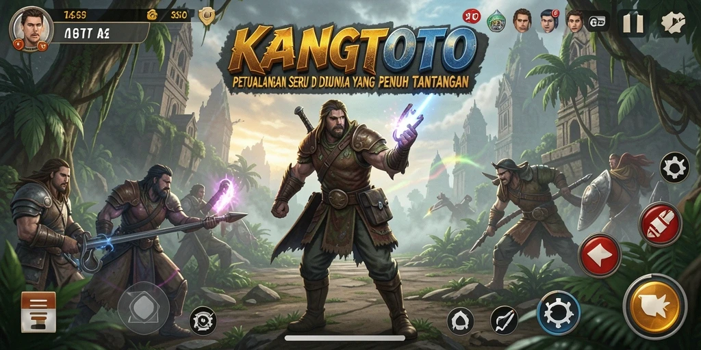 Gameplay menakjubkan di dunia petualangan KANGTOTO.