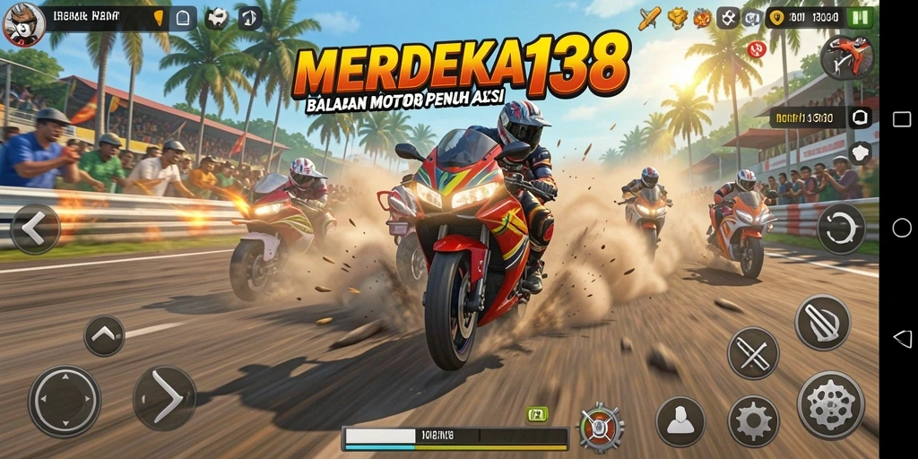 Gameplay seru dan grafis menawan dari MERDEKA138.