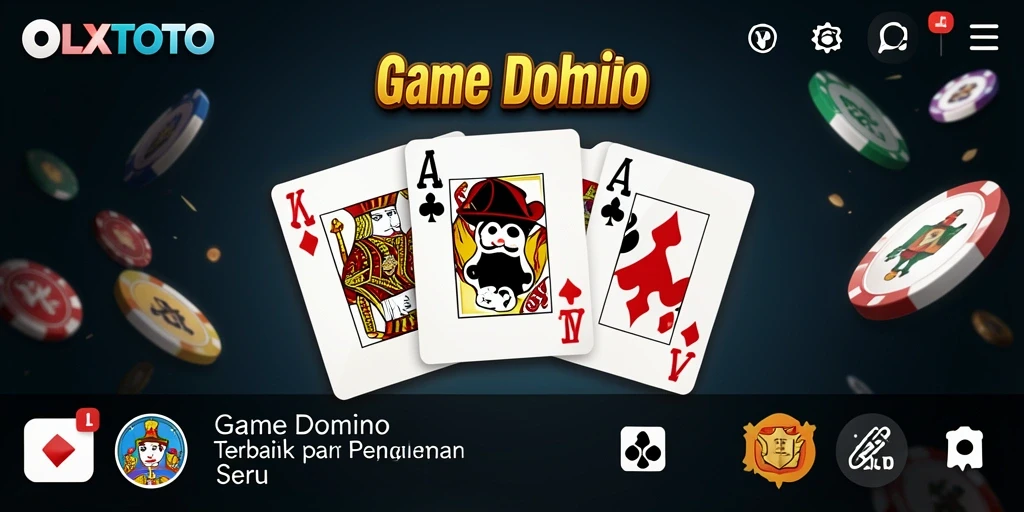 Screenshot gameplay OLXTOTO menampilkan keseruan permainan Domino yang mendebarkan.