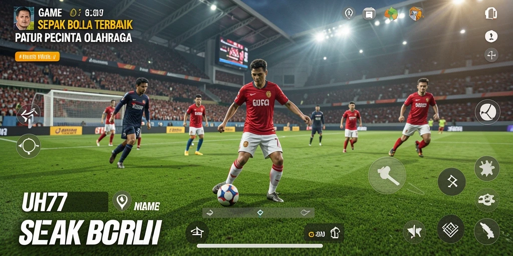 Tampilan gameplay UH77 yang menakjubkan dan aksi mendebarkan.