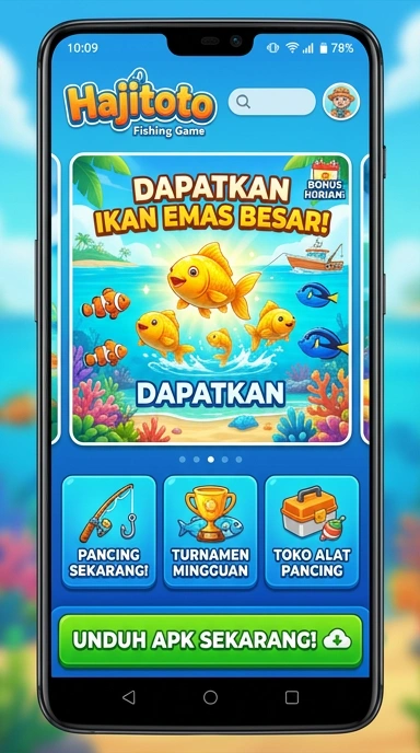 Pengguna menikmati proses unduh yang cepat di hajitoto.